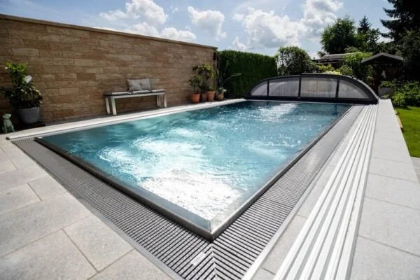 Pool Expert Edelstahl-Schwimmbecken, 3x6x1,34 m