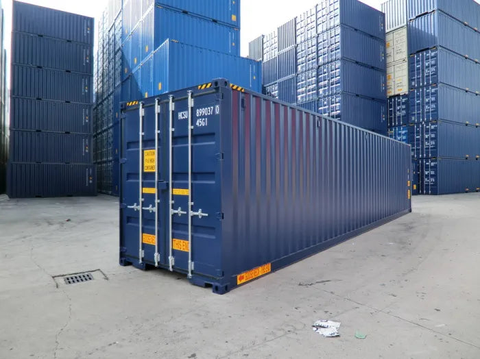 40 Fuß hoher Container mit Doppeltür