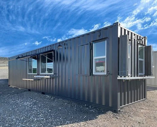 Containerbar ausgestattet mit 40 Fuß