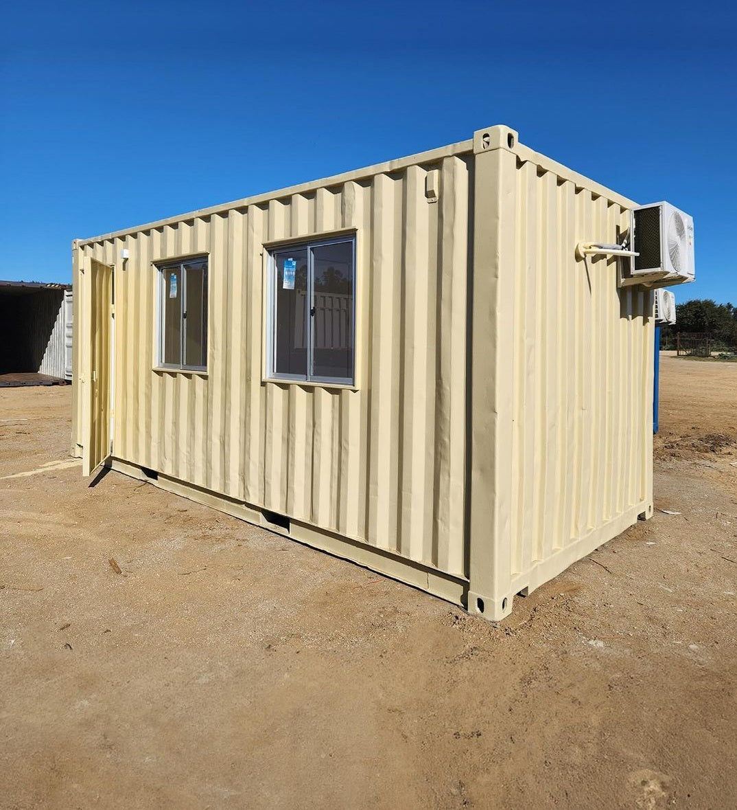 20-Fuß-Bürocontainer mit Klimaanlage (Ref: 13011)